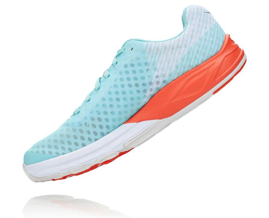 Hoka One One Tenisky Damske Modre - EVO Carbon Rocket - 71532-TSOL